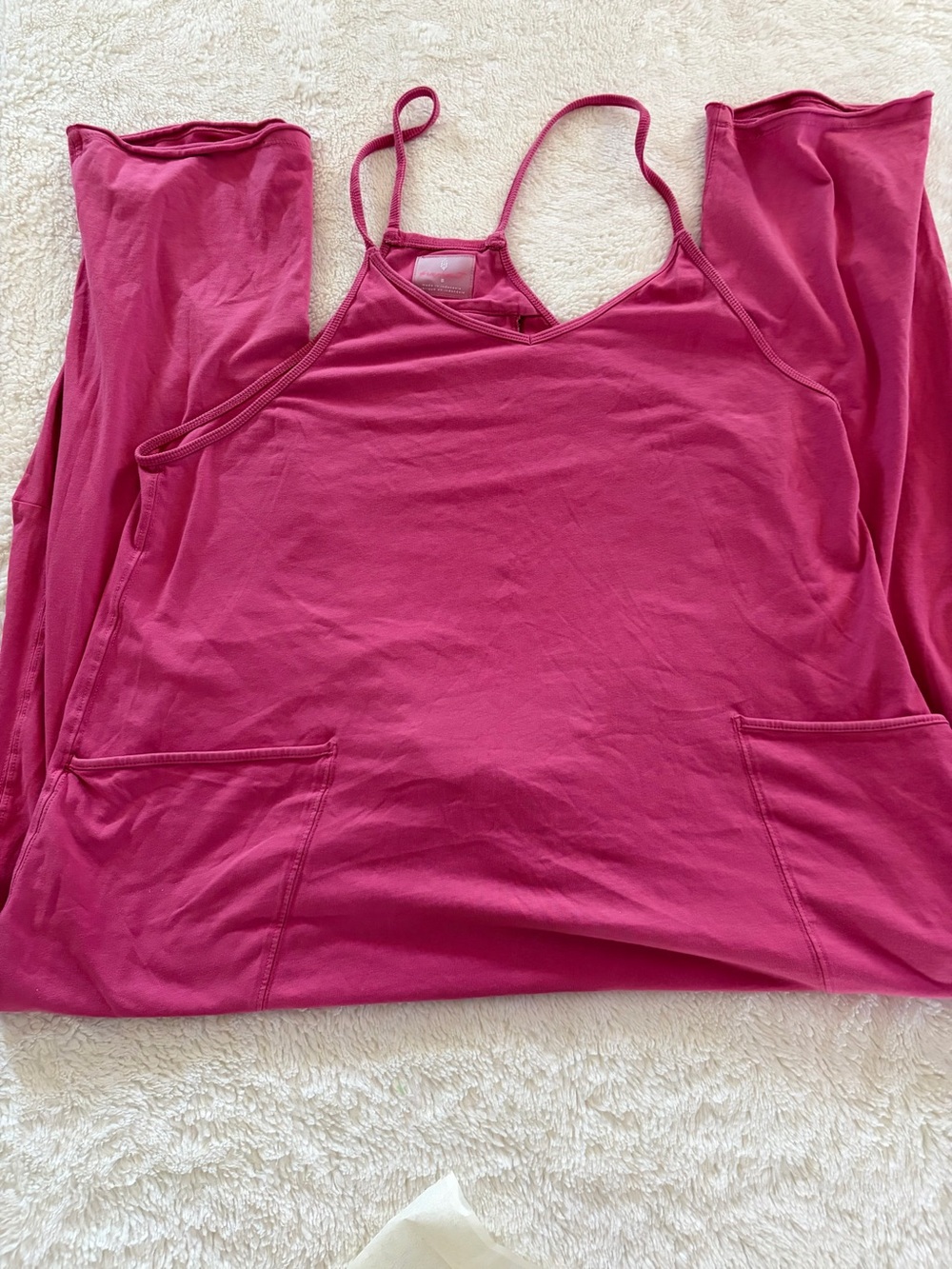 Free people hot shot onesie pink